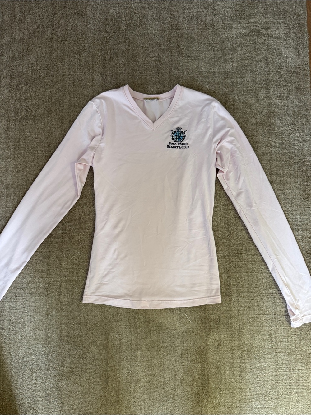 S sun shirt The Boca Raton Resort Pink